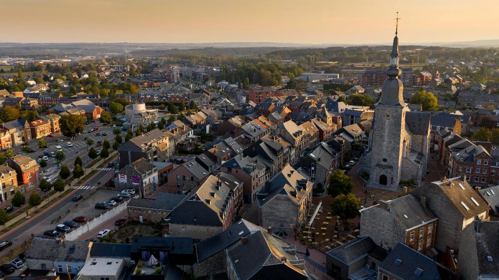 Vue de la ville du bureau LASSUR